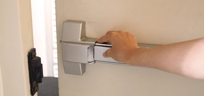 Roller Gate Panic Bar Installation in Coral Springs, Florida